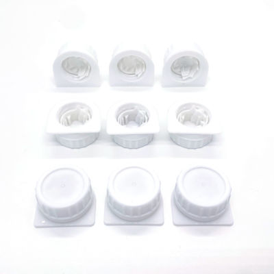 Heli cap and juice cap assembly machine with servo motor