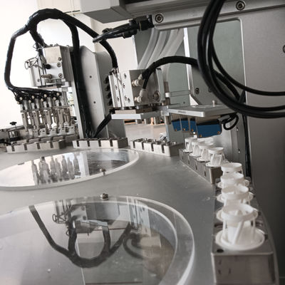 High Speed Desiccant Cap Assembly Machine with High Qualified Rate and Separate Exits for Pharmaceutical and Health Care Applications