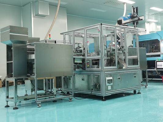 स्वचालित सिलिका जेल डेसीकेंट कैप असेंबली मशीन 1500-8500pcs/घंटा