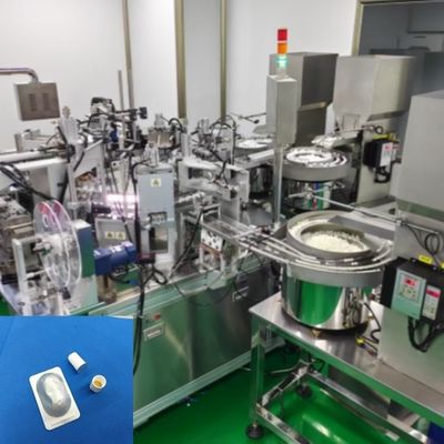 अच्छी कीमत Iodophor Cap and Disinfection Cap with Stainless Steel and Aluminum Alloy के लिए हाई स्पीड मेडिकल प्रोडक्ट असेंबली मशीन ऑनलाइन