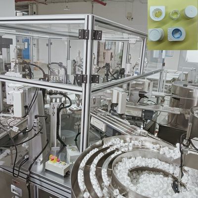 स्थिर संचालन स्वचालित दूध टोपी हेलीकाप विधानसभा मशीन के लिए सटीक स्थिति