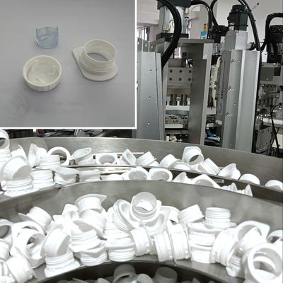 स्टेनलेस स्टील मिल्क कैप ऑटोमेटेड असेंबली मशीन हाई कैपेसिटी