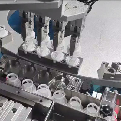अच्छी कीमत High Efficiency Desiccant Cap Assembly Machine with 0.5-0.8MPa Air Pressure and 1500-8500pcs/hr Production Speed ऑनलाइन