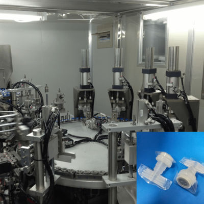 अच्छी कीमत High Efficiency Medical Product Assembly Machine with 98% Operation Rate and 2500-8000pph Production Speed for IV Soft Bag Caps and Ports ऑनलाइन
