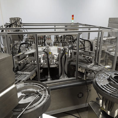 अच्छी कीमत Automatic Euro Cap Assembly Machine with 0.6 MPa Air Pressure and 4500-12000 per/hour Capacity for 99% Qualified Rate ऑनलाइन