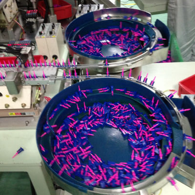 99% योग्य रक्त संग्रह सुई विधानसभा के लिए पीएलसी नियंत्रण और टच स्क्रीन संचालन के साथ स्वचालित सुरक्षा लैंसेट उत्पादन लाइन