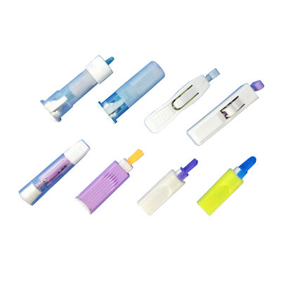 99% योग्य रक्त संग्रह सुई विधानसभा के लिए पीएलसी नियंत्रण और टच स्क्रीन संचालन के साथ स्वचालित सुरक्षा लैंसेट उत्पादन लाइन